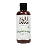 Bulldog Skincare - Champú y Acondicionador 2 en 1 para Barba Formulado con Ingredientes Naturales: Aloe, Aceite de Camelina y Té Verde - Formato 2 en 1 de 200 ml