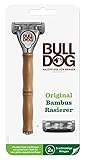 Bulldog - Maquinilla de afeitar con mango de bambú