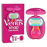 Gillette Venus Extra Smooth Snap Maquinilla de Afeitar Mujer + Estuche de Viaje (el embalaje puede variar)